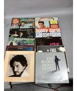 11 Vinyl Records - Buddy Holly, Chubby Checker, Elvis Presley, Simon &amp; G... - €29,84 EUR
