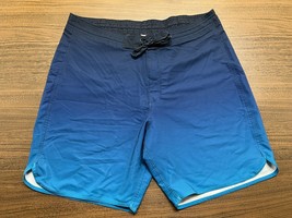 Old Navy Men’s Gradient Blue Board Shorts - Sz. 38 - £11.35 GBP