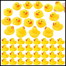 50 pack rubber ducks bulk small yellow duckies for jeep ducking cruise k... - $286.39 MXN