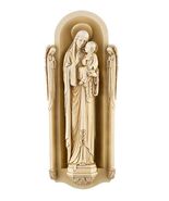 Virgen Mary &amp; Child Jesus  17.50&quot; Plaque,  New #AB-331-R2 - $97.71 CAD