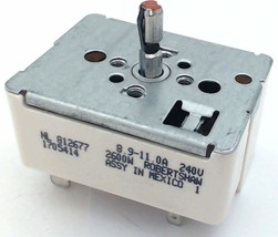 (NEW) WB24T10025 for GE Electric Range Burner Unit Infinite Switch AP202... - £17.98 GBP
