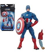 Marvel Legends Avengers Endgame Captain America 6&quot; Figure Wave 2019 Hasbro - $636.46 MXN