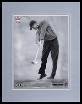 Tiger Woods PGA Tour 2002 EA Sports Framed 11x14 ORIGINAL Advertisement - £35.22 GBP