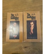 THE GODFATHER PART II And III VHS, FINAL DIRECTORS CUT W/ ADDITIONAL FOO... - £7.78 GBP