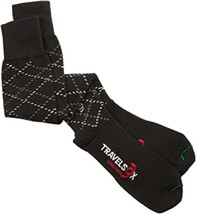 Travelsox &quot;Sox in the city&quot; Dress Socks Black Small - £11.15 GBP