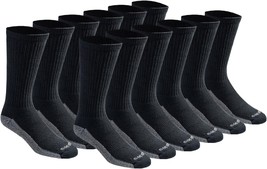 Dickies Men&#39;s Dri-tech Moisture Control Crew Socks Multipack - £28.47 GBP