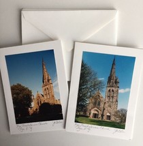 Rye Presbyterian Church Notecards with envelopes Rye NY Eaton Barbara Bu... - £8.14 GBP