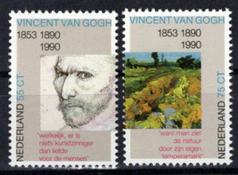 Netherlands 754-755 MNH Vincent van Gogh Art Zayix Stamps 0225S0137M - $1.35