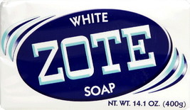 White ZOTE Wahing Laundry BAR SOAP jabon Clothes Whitener Brighten Bleac... - $351.59 MXN