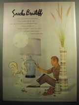 1958 Sascha Brastoff Ceramic Accessories Advertisement - £14.54 GBP