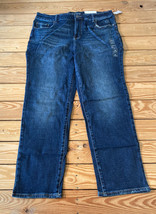 Maurice’s NWT $39.90 women’s slim straight high Rise jeans Size 16 blue A11 - £14.13 GBP