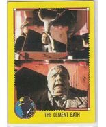 M) 1990 Topps Dick Tracy Trading Card #31 The Cement Bath - $1.97