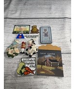 vintage fridge magnets lot Of 9 - $16.45 CAD