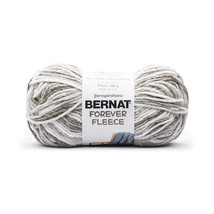 Spinrite Bernat Forever Fleece Yarn Latte Pack of 1 Skein - $731.88 MXN