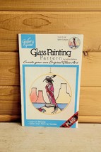 Vintage Glass Painting Pattern Spirit Canyon 1990 Plaid Instructional Ho... - $389.60 MXN