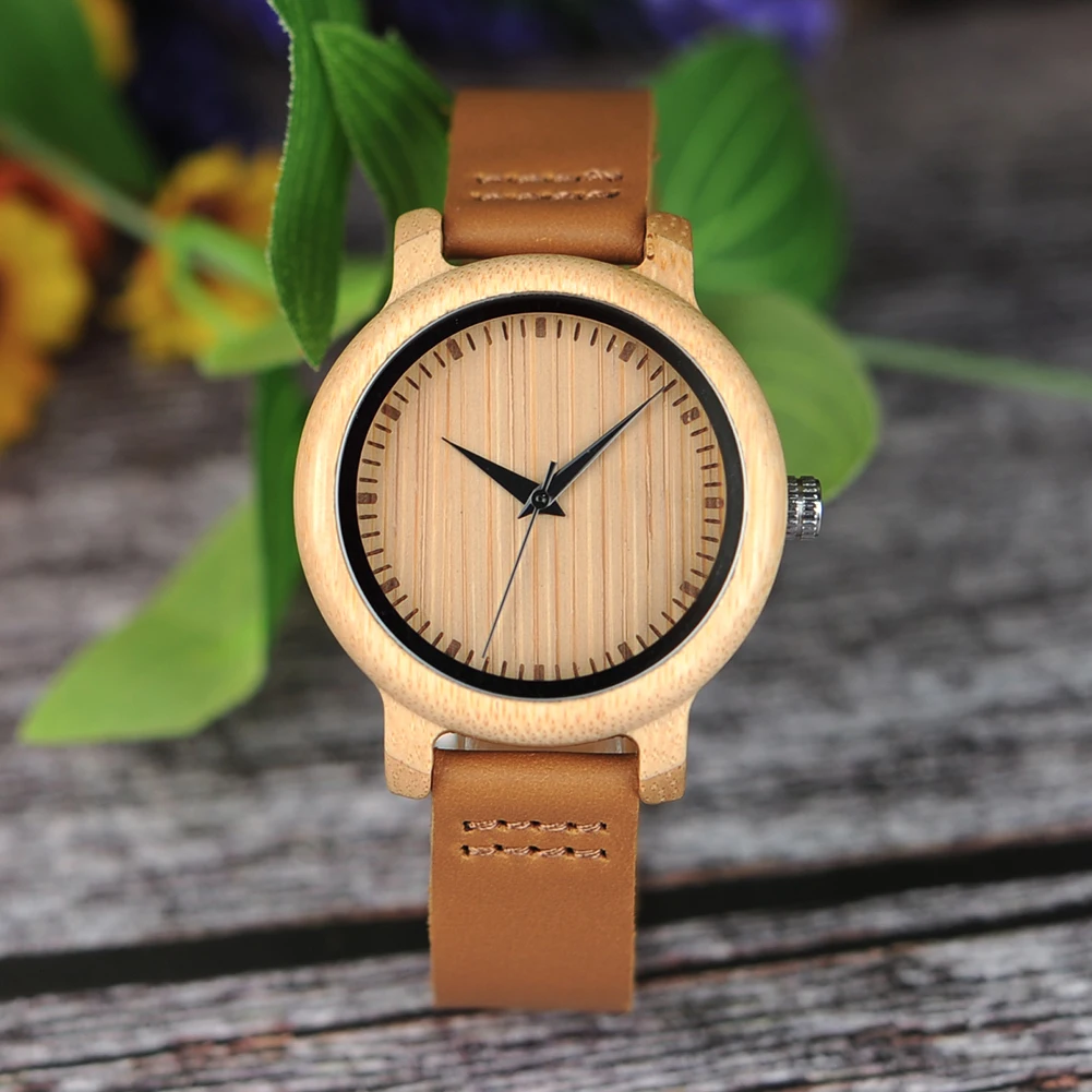 All Wood Watch for Men Simple Causa Japan MIYOTA Quartz Watches Engraved... - $34.07