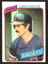 California Angels Larry Harlow 1980 Topps # 68 Nr Mt - £0.39 GBP