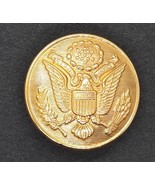 US Army Enlisted Cap Badge Vintage 1930s Stamped - Screwback - £24.03 GBP