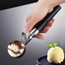 Ice Cream Scoops Stacks Ice Cream Digger Non-Stick Spoon Stainless Steel - £28.04 GBP