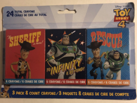 Toy Story 4 Crayons 3-Pack Sealed ODS1 - $3.96