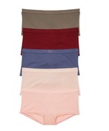 Victoria’s Secret PINK 5 Pack Cotton Boyshorts Shortie Panty Lot size Large - $28.66