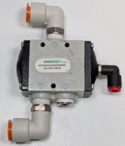 Numatics NF3PAN520N00000 Air Pressure Poppet Valve with Fittings - $920.51 MXN