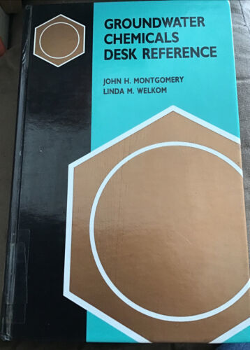 Groundwater Chemicals Desk Reference By Montgomery, John H. - $11.88