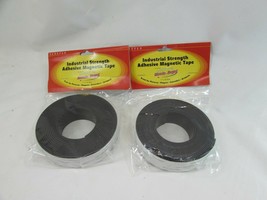2 Industrial Strength Attracta Magnet Magnetic Tape Serefex Corporation ... - $19.79