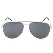 Saint Laurent Silver Aviator Sunglasses CLASSIC SL11 010 59 - £157.39 GBP