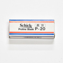 Schick P-20 Proline Blade Long blade Japan import - $20.78