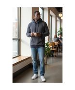 Banana Republic striped navy blue hoodie size M - $23.57