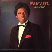 1984 Kamahl Love United Lp Record Album Vtg Soul Ballad R&amp;B Kandiah Kamalesvaran - £7.54 GBP