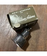 Silverplate Wine Bottle Drip-Stopper William Adams Italy Original Box Vi... - €8,25 EUR