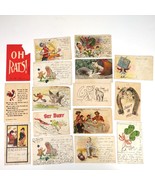 16pc Lot Early 1900s Cartoon Humor Postcards, Moore &amp; Gibson, Ogilvie, E... - $1,007.37 MXN