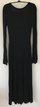 New NWT Edited Noomi Black Heavy Knit Viscose Maxi Dress 36 - £47.40 GBP
