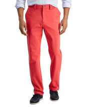 Club Room Men&#39;s Four-Way Stretch Chino Pants Retro Red-33x30 - $21.99