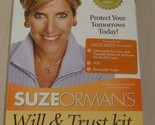 Suze Orman&#39;s Will and Trust Kit: The Ultimate Protection Portfolio For P... - $39.59