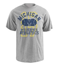 NCAA Michigan Wolverines Pro Weight Short Sleeve Logo T-Shirt, X-Large - £12.75 GBP