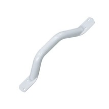 NRS Healthcare Flat End Steel Grab Rail - 305 mm (12) White  - $15.00