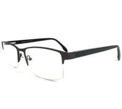 Robert Mitchel XL Eyeglasses Frames RMXL 6001 GM Black Gunmetal Grey 59-18-150 - £43.76 GBP