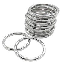 Metal Rings For Macrame 2 Inch For Macrame Plant Hangers Dog Collars 10 ... - £14.38 GBP