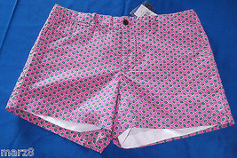 NWT Ralph Lauren Sport Pink w Green Floral Print Cotton Shorts Misses Si... - $29.69