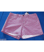 NWT Ralph Lauren Sport Pink w Green Floral Print Cotton Shorts Misses Si... - £23.45 GBP