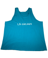 Vintage 80s 90s LA GEAR Sneakers TANK TOP T-Shirt XXXL 3XL Embroidered R... - £19.38 GBP