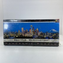 Seattle Washington Panoramic Puzzle 750+ Pieces Over 3 Feet Wide New Sea... - $16.44