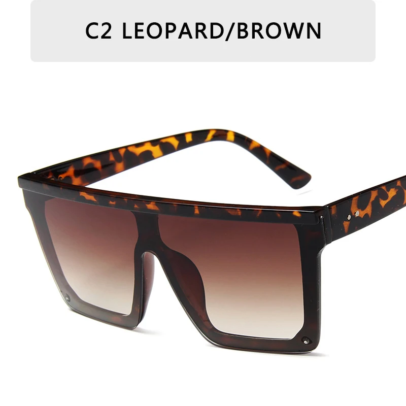 Lat top sunglasses men women brand designer square shades gradient sun glasses men cool thumb200