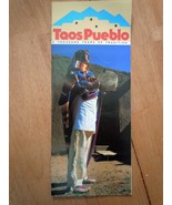 Taos Pueblo A Thousand Years Of Tradition New Mexico Brochure - £2.34 GBP
