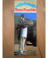 Taos Pueblo A Thousand Years Of Tradition New Mexico Brochure - $4.10 CAD