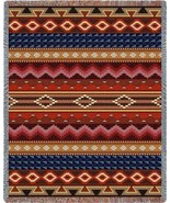 72x54 SOUTHWEST Western Geometric Tapestry Afghan Throw Blanket - €53,84 EUR
