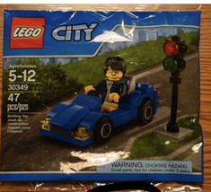 New LEGO 30349 City Sports Car Blue polybag new sealed 47 pieces - £3.73 GBP